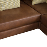 112.7" Modular Sectional w/ ottoman