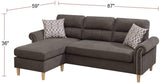 Tan Reversible Sectional