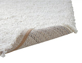 Shag White Area Rug 8x10