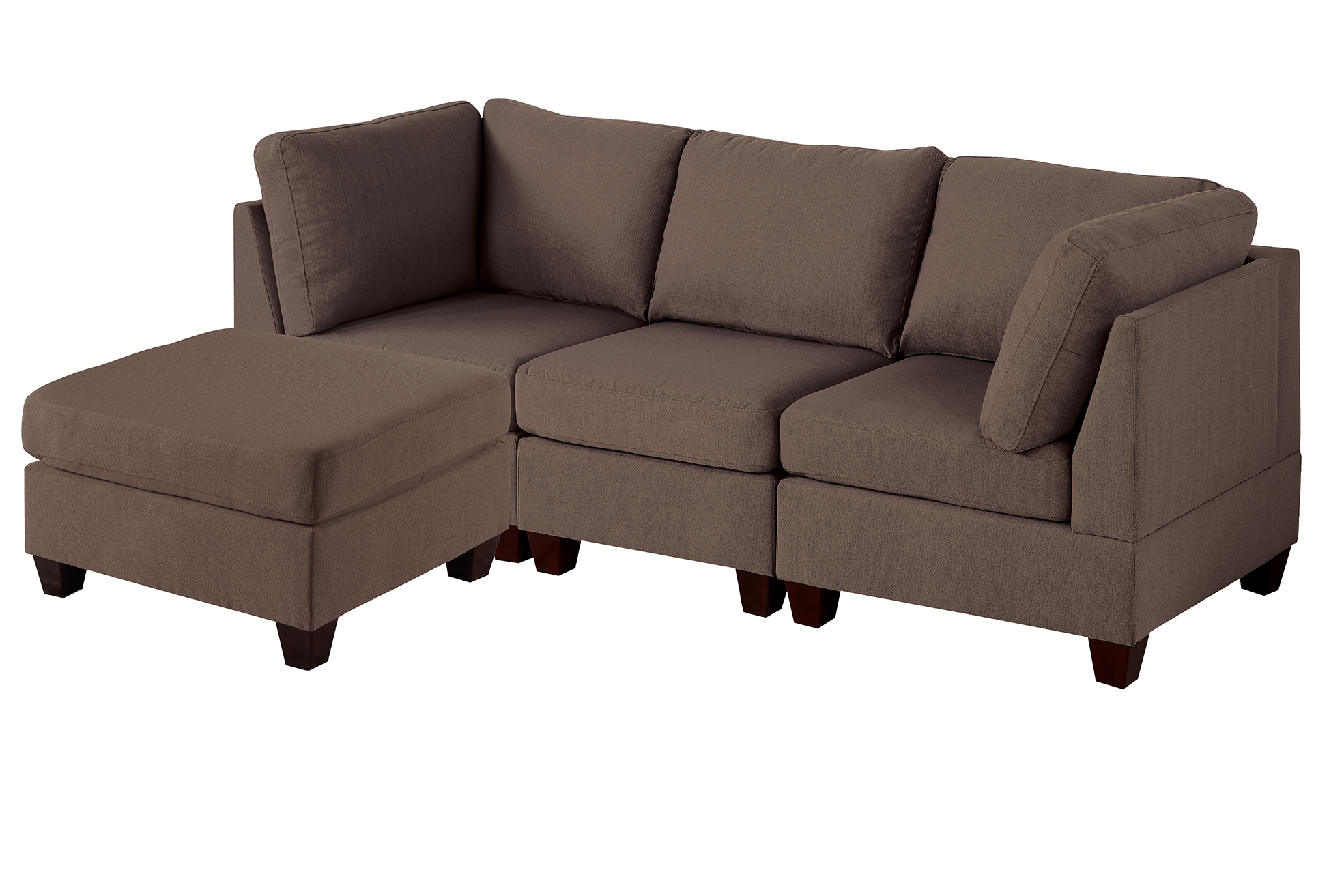 4PC BLACK COFFEE MODULAR SET