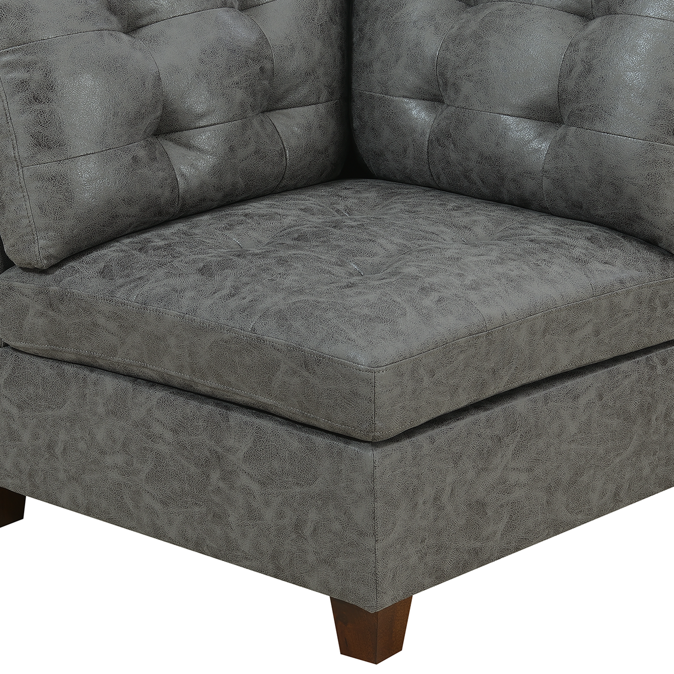 5PC ANTIQUE GRAY MODULAR SET