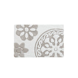 Medallion Cotton Tufted Bath Rug