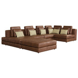 112.7" Modular Sectional w/ ottoman