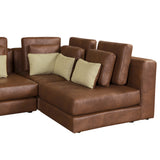 112.7" Modular Sectional w/ ottoman