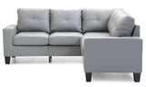 Glory Furniture Newbury G461B-SC SectionalÃŠÃŠ , GRAY