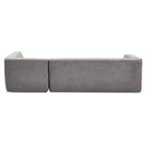 110.2*72.8" Light Grey Modular Living Room Sofa Set