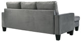 Glory Furniture Jessica G0511-SCH Sofa Chaise , GRAY