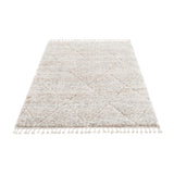 Talas Trellis Area Rug in Cream