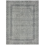 Moroccan Bordered Global Woven Area Rug