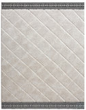 Denali Bijou Cream Polypropylene Tufted Area Rug 8x10