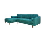 ANDERSON TURQUOISE LAF SECTIONAL