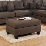 3-PCS SECTIONAL in Black Coffee