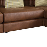 112.7" Modular Sectional w/ ottoman