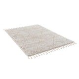 Talas Trellis Area Rug in Cream