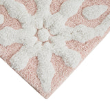 Medallion Cotton Tufted Bath Rug