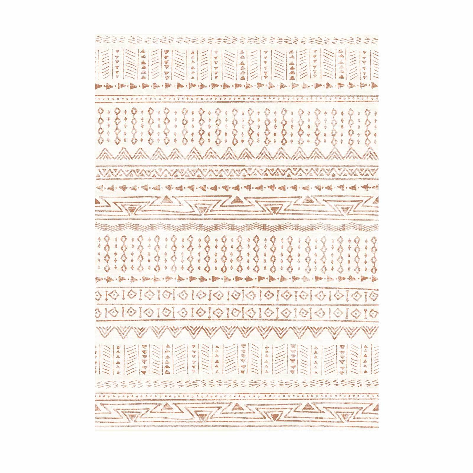 Large Area Rug 6 x 9 ft Anti-Skid and Tear-Resistant Floor Mat Modern Beige
