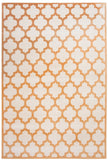 Trellis Tangerine/Ivory Area Rug 8x10