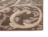 Chauncy Grey/Chocolate Area Rug 8x10