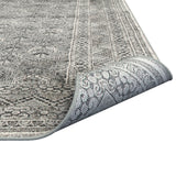 Galion Charcoal/Grey/Ivory Area Rug 5x8