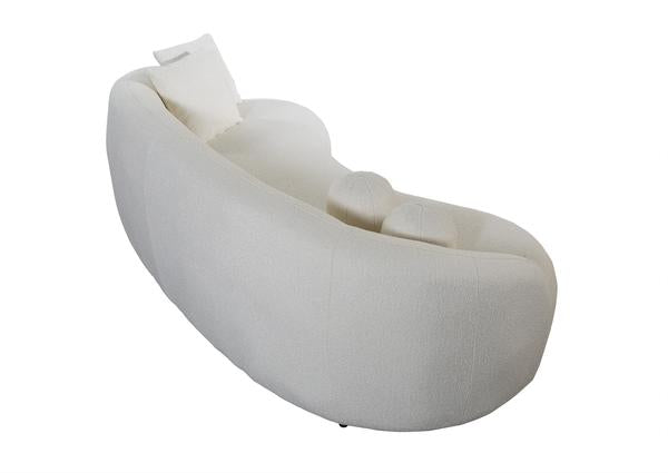 BONITA IVORY BOUCLE SOFA
