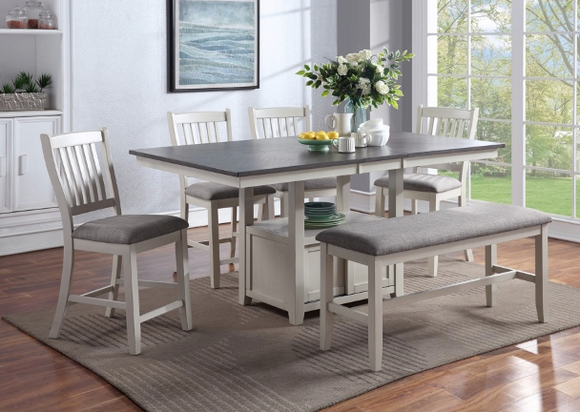 BUFORD 5PC COUNTER HEIGHT DINING SET
