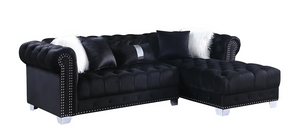 YAZ BLACK SECTIONAL