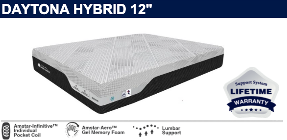 DAYTONA (FIRM OR PLUSH) COOLING HYBRID COLLECTION