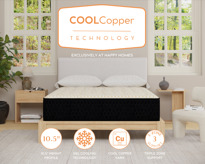 COOLING COPPER HYBRID COLLECTION (MED FIRM OR PLUSH)