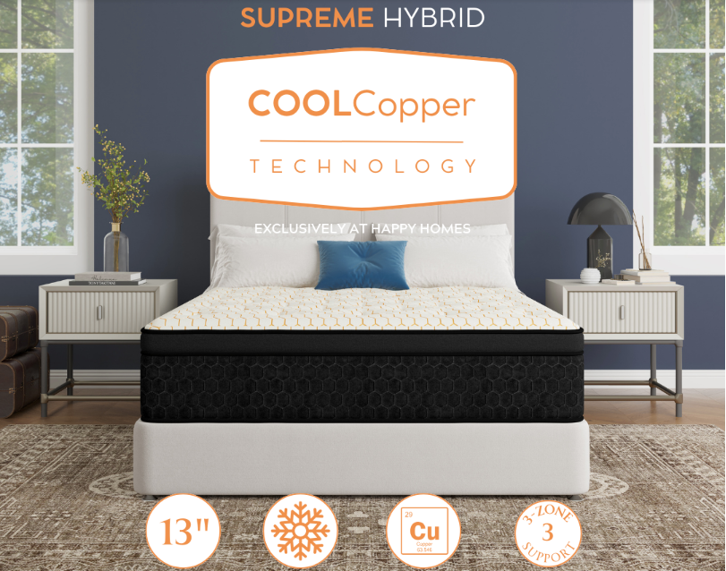 COOLING COPPER HYBRID COLLECTION (MED FIRM OR PLUSH)