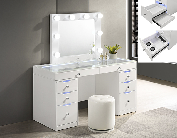 SPARKLE SLEEP VANITY 2 ROOM PACKAGE