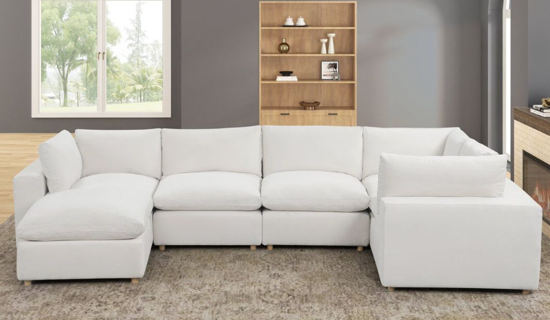 XL BEIGE CLOUD MODULAR SECTIONAL