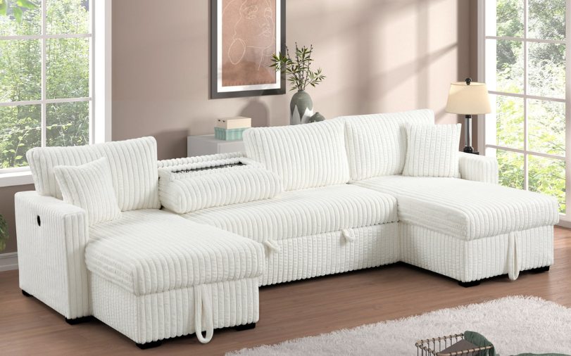 ESSENTIALS BEIGE COMPLETE 3 ROOM PACKAGE