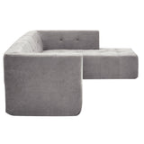 110.2*72.8" Light Grey Modular Living Room Sofa Set