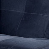 2 Piece Navy Blue Sectional Fabric