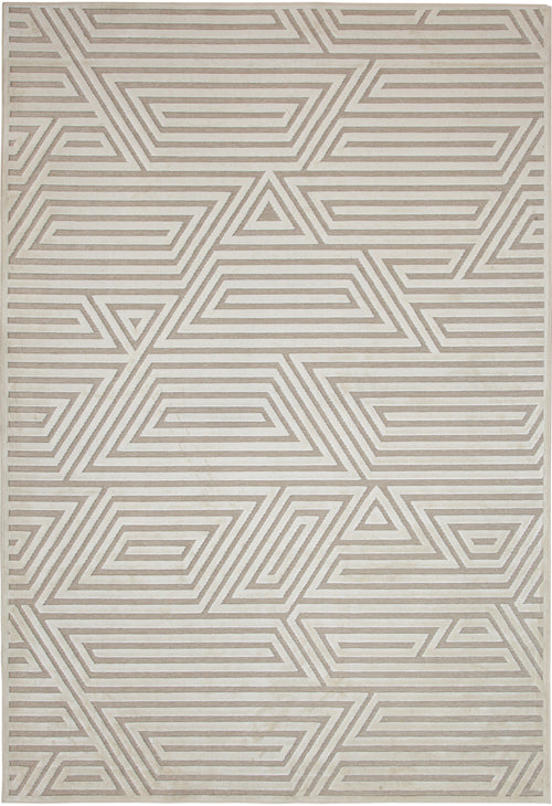 Orbit Ivory Area Rug 5x8