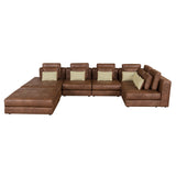 112.7" Modular Sectional w/ ottoman