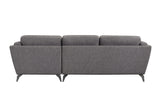 Beckett Sectional Sofa in Gray Fabric