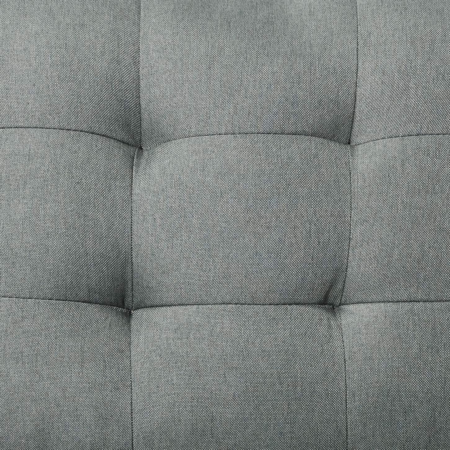 Earsom Sectional Sofa in Gray Linen