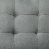 Earsom Sectional Sofa in Gray Linen