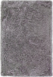 Shag Grey Area Rug 5x8