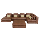 112.7" Modular Sectional w/ ottoman