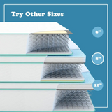 TWIN SIZE- 6" Medium Innerspring Hybrid Mattress