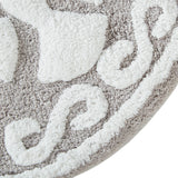 Medallion Cotton Tufted Bath Rug