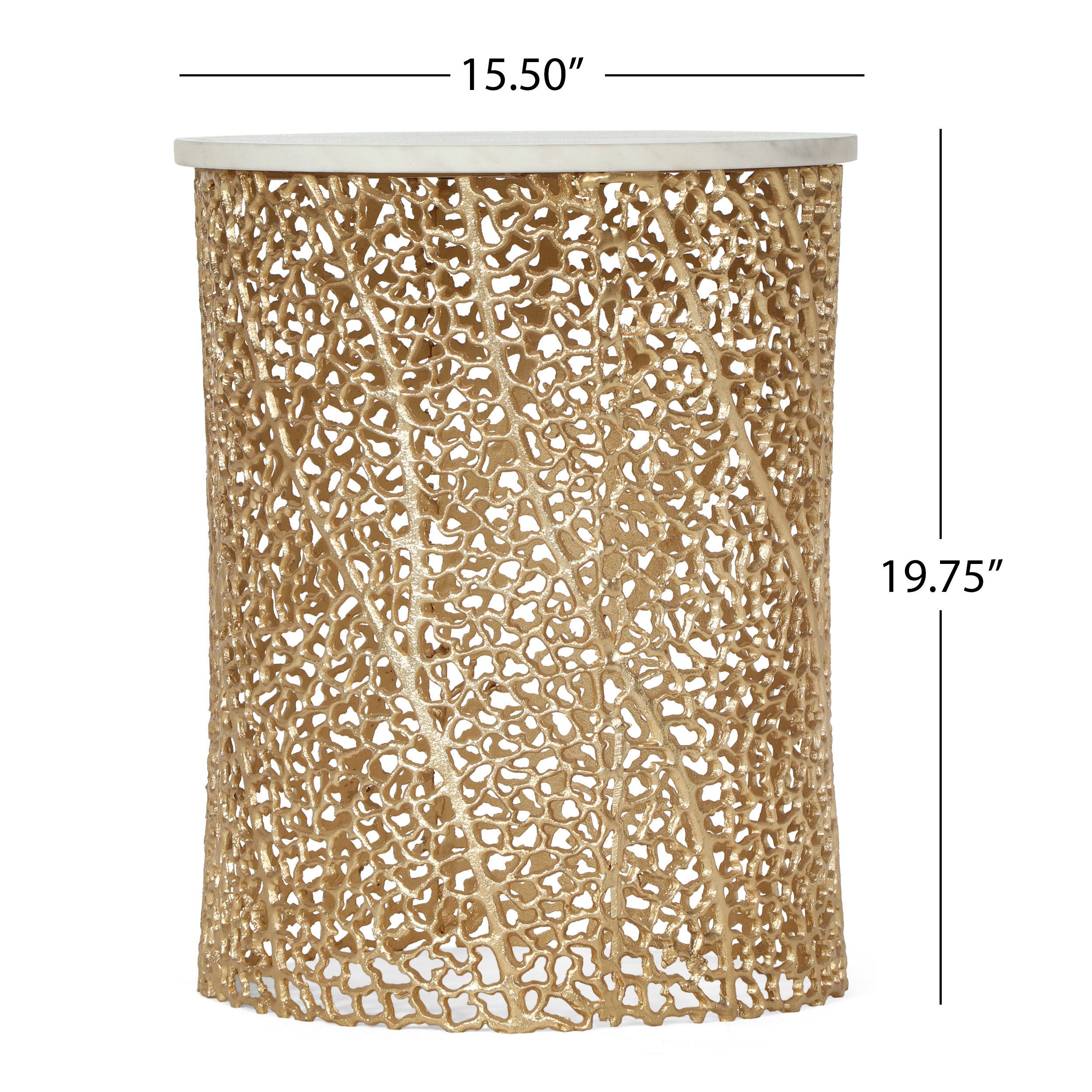 TABLE WITH MARBLE TOP