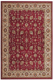 Valentino Red Area Rug 8x10