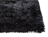 Shag Charcoal Area Rug 8x10