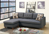 Blue Grey Modular Sectional