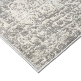 Distressed Medallion Woven Area Rug