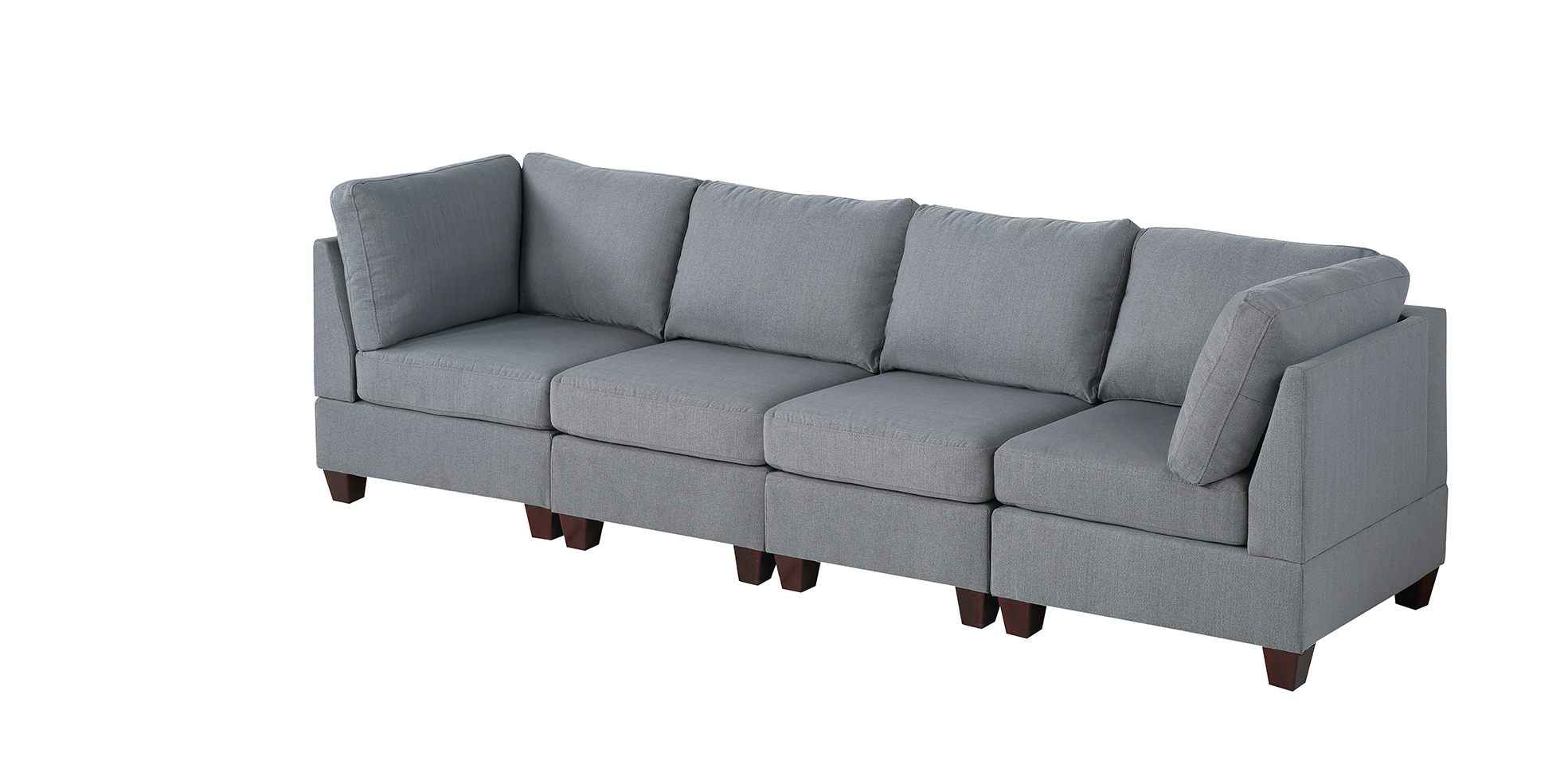 4PC Gray MODULAR SET