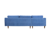 DENIM BLUE ANDERSON LAF SECTIONAL